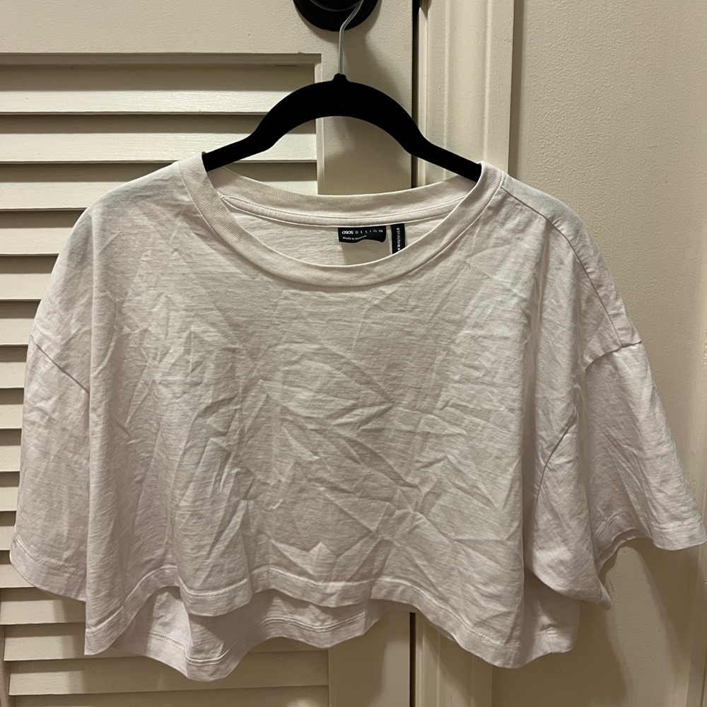 White Crop Top
